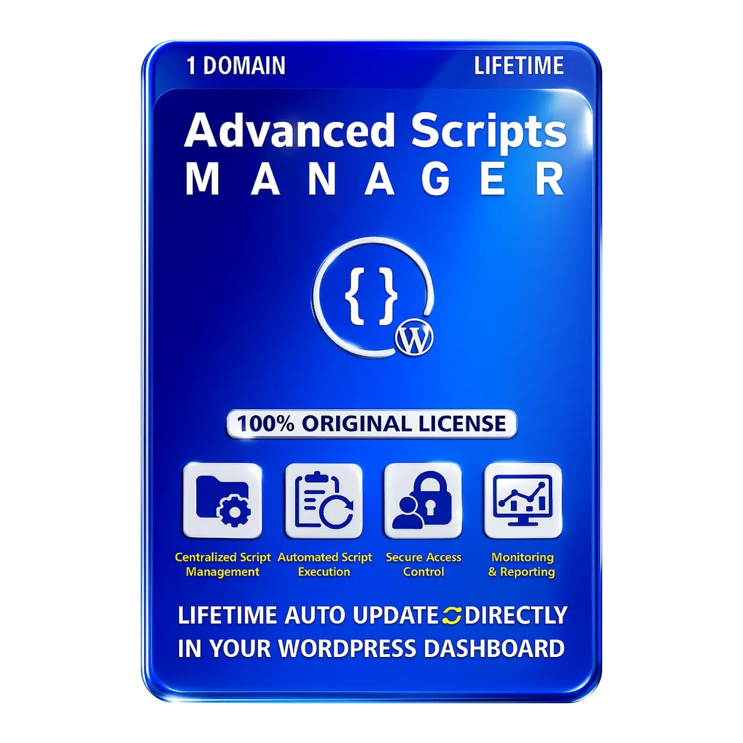 Advanced Script Manager Original License Lifetime Auto Update - Image 1