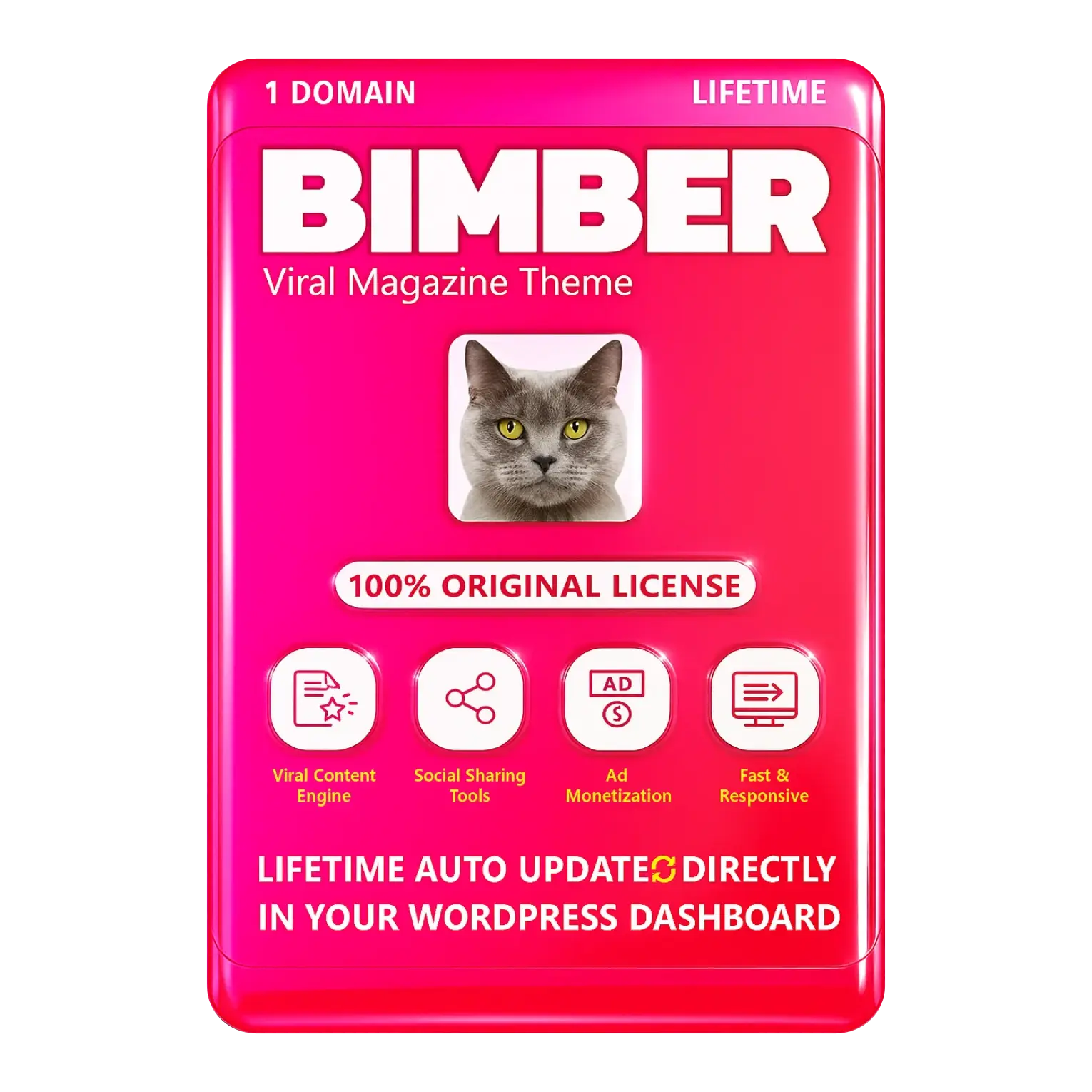 Bimber – Viral Magazine Original License Lifetime Auto Update - Image 1