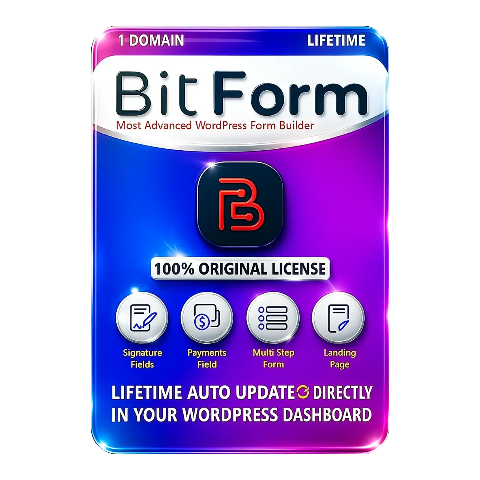 Bit Form 1 Bit Form Original License Lifetime Auto Update - Image 1