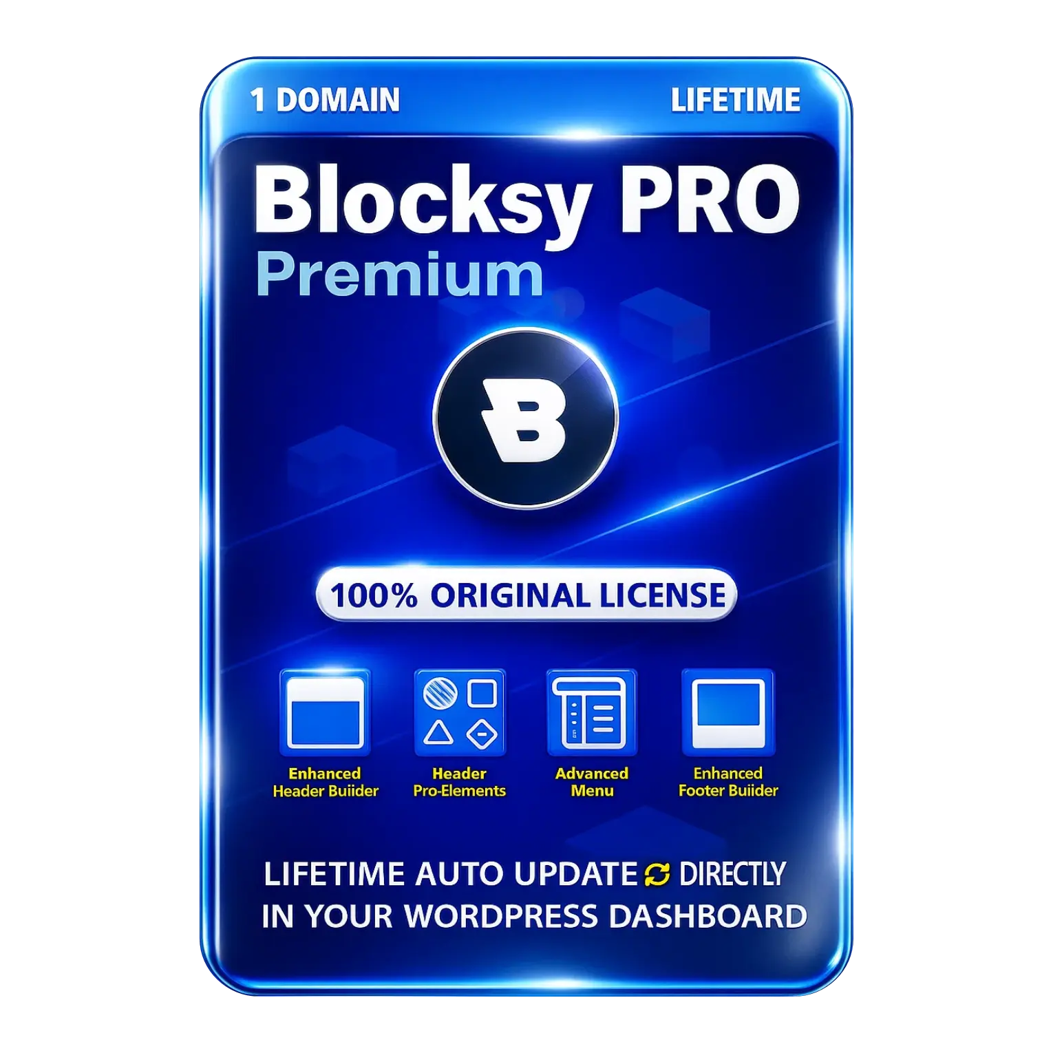 Blocksy Pro Original License Lifetime Auto Update - Image 1