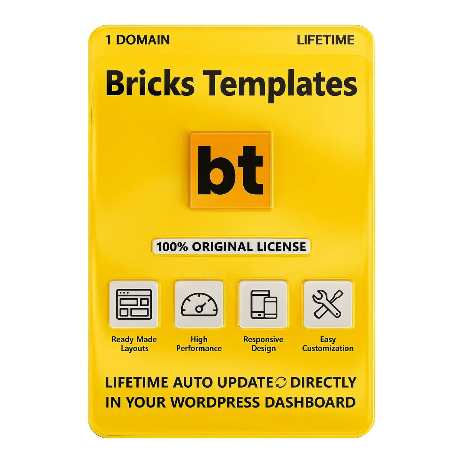 Bricks Templates Original License Lifetime Auto Update - Image 1