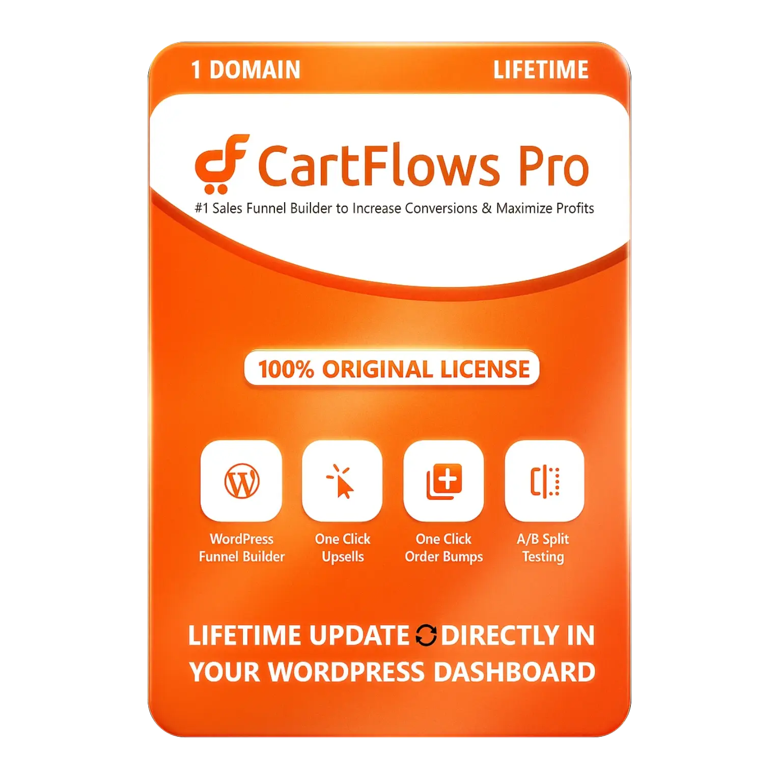 CartFlows Pro 1 CartFlows Pro Original License Lifetime Auto Update - Image 1