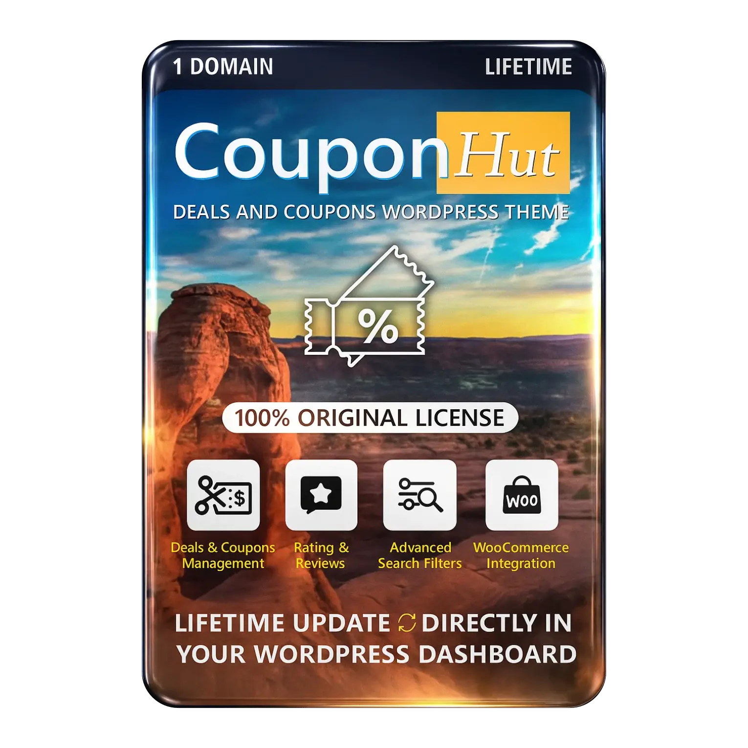 CouponHut 2 CouponHut Theme Orignal License Lifetime Auto Update - Image 1