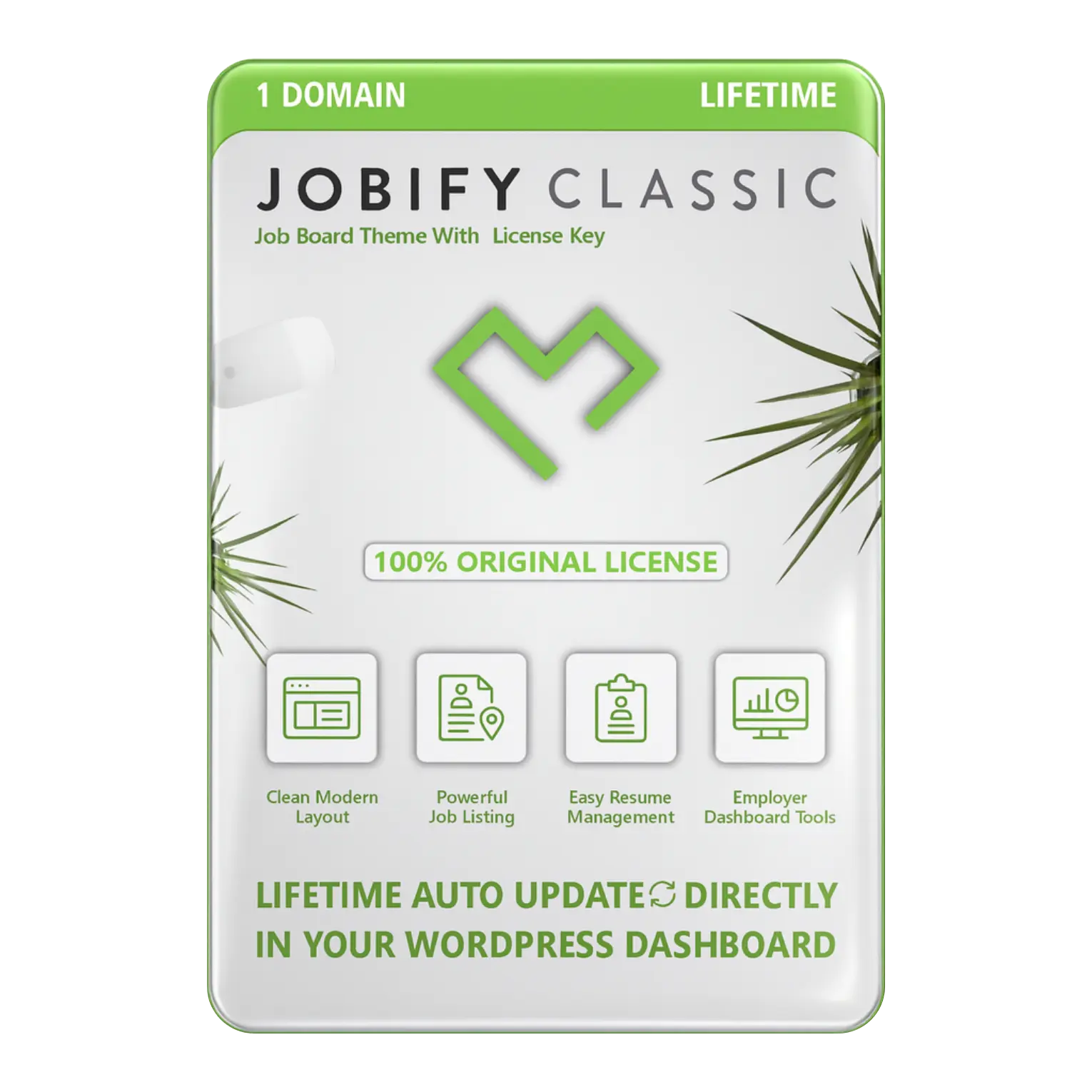 Jobify - Job Board WordPress Theme Original License Lifetime Auto Update - Image 1