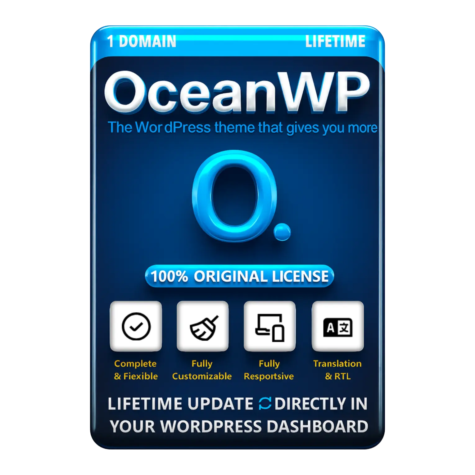 OceanWP Original License Lifetime Auto Update - Image 1