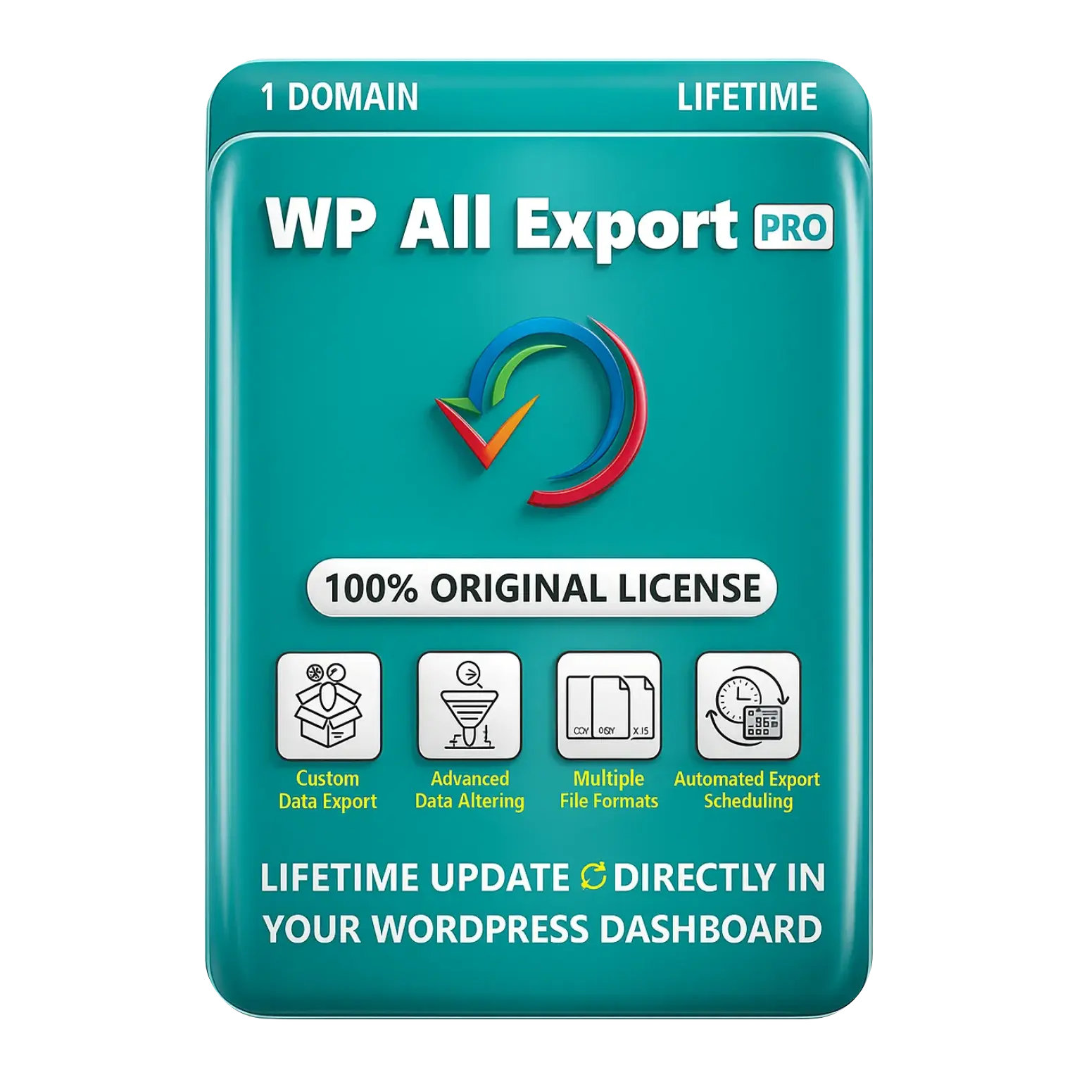 WP All Expert Pro 1 WP All Export Pro Original License Lifetime Auto Update - Image 1