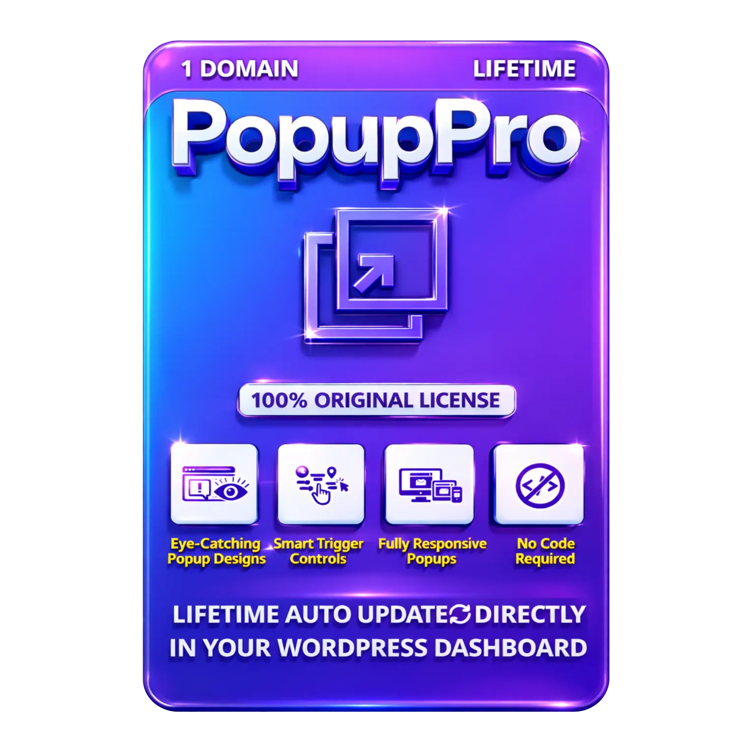 Popup Pro Original License Lifetime Auto Update - Image 1