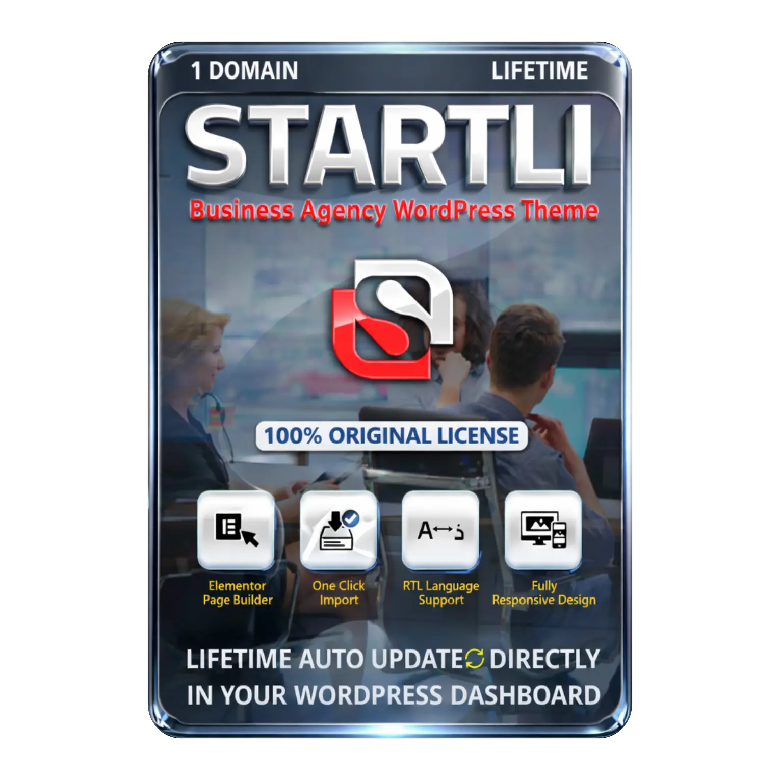 Startli - Business Agency Theme Original License Lifetime Auto Update - Image 1